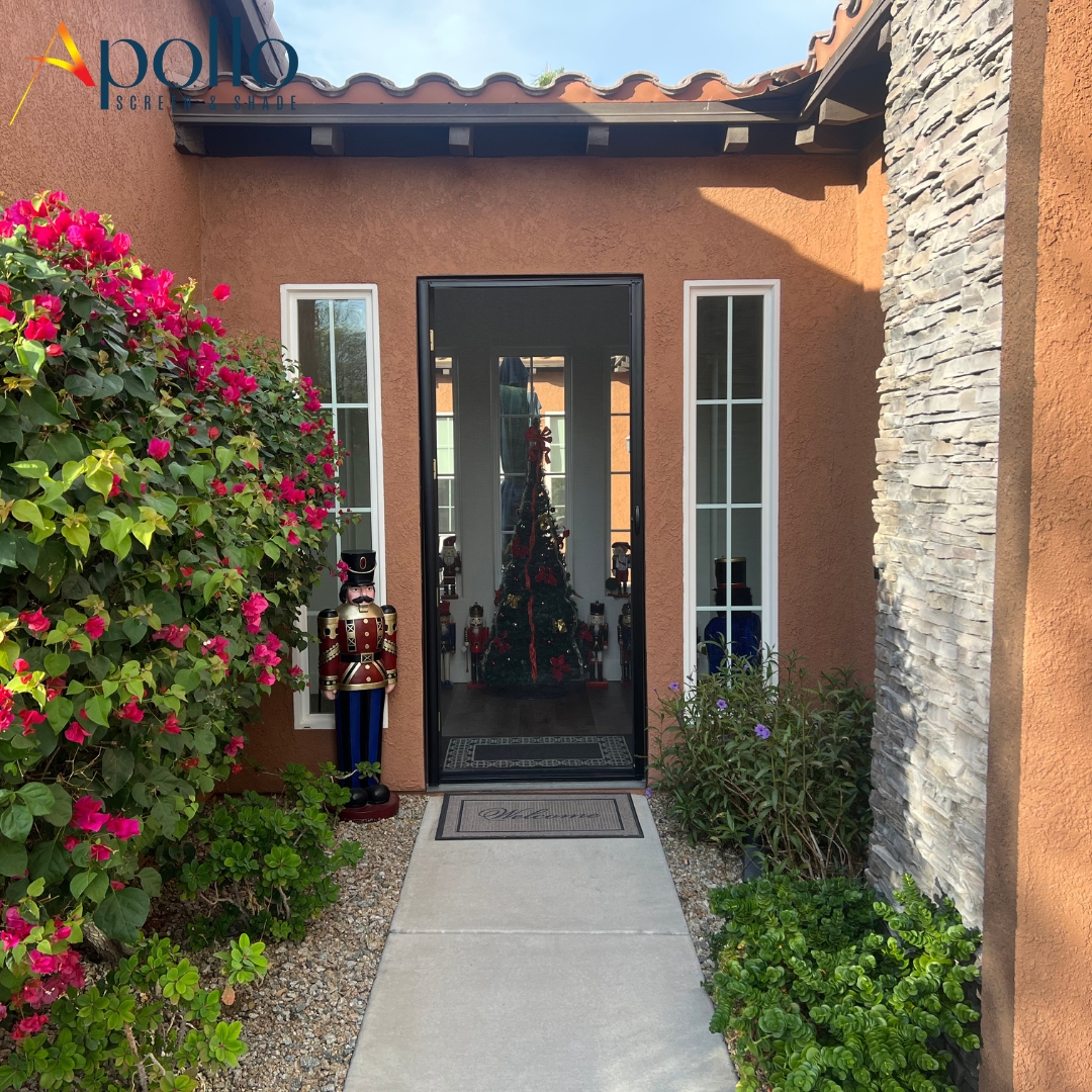 Apollo's Tall Retractable Screen Door That Provide Complete Protection for Your Home.